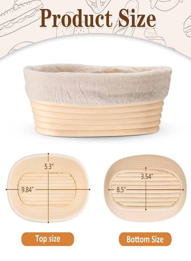 P&P CHEF سلال تخمير الخبز من P&P CHEF مقاس 10 بوصات (2) - Image 2