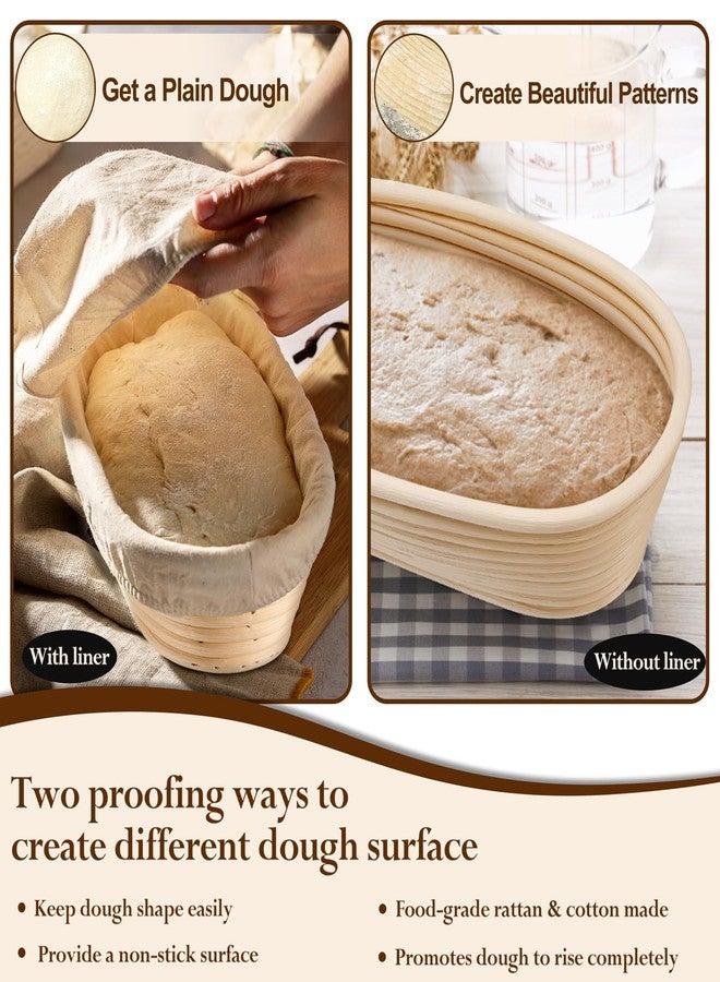 P&P CHEF سلال تخمير الخبز من P&P CHEF مقاس 10 بوصات (2) - Image 3