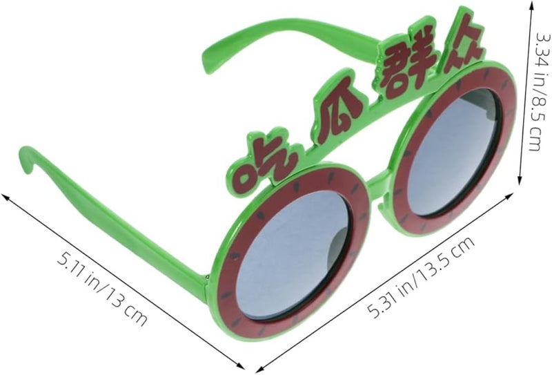 Multi Color Funny Party Sunglasses For Adults Kids Birthday Holiday Celebrations - Image 3