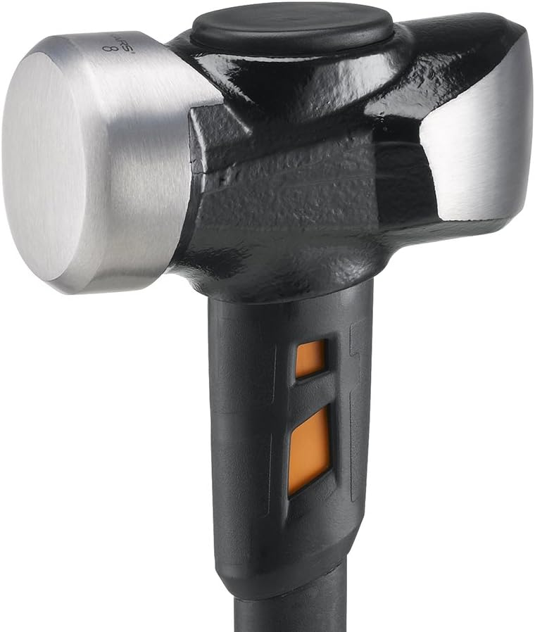 Fiskars Pro IsoCore 8 lb Sledge Hammer, 36-Inch Handle, Forged Steel Head with Wedged Demolition and Large Driving Face, IsoCore Shock Control, Inseparable Riveted Head, Lifetime Warranty - Image 5