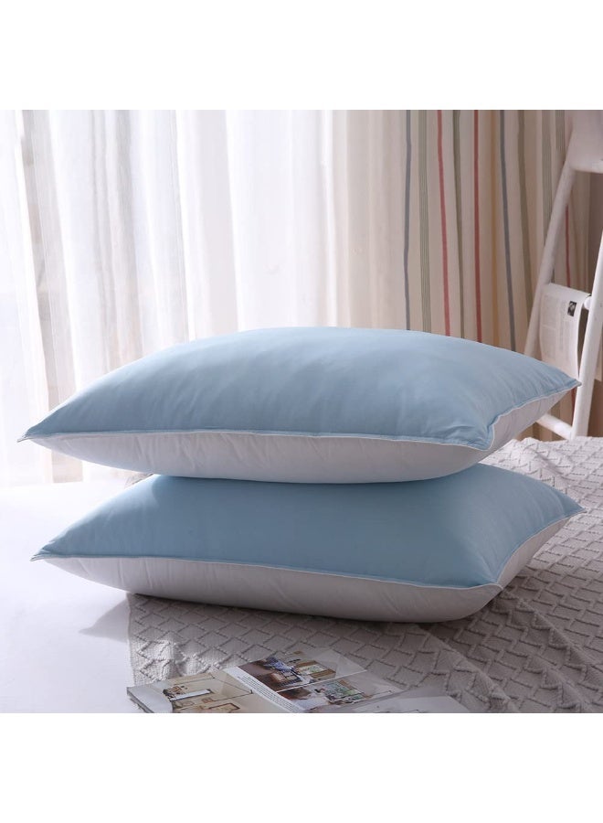 JZS Cooling Pillows for Hot Sleepers with Double Sided Design Hypoallergenic Cooling Bed Pillow for Back Side Stomach Sleepers (2 Pack, 50 x 75 cm) - Image 2