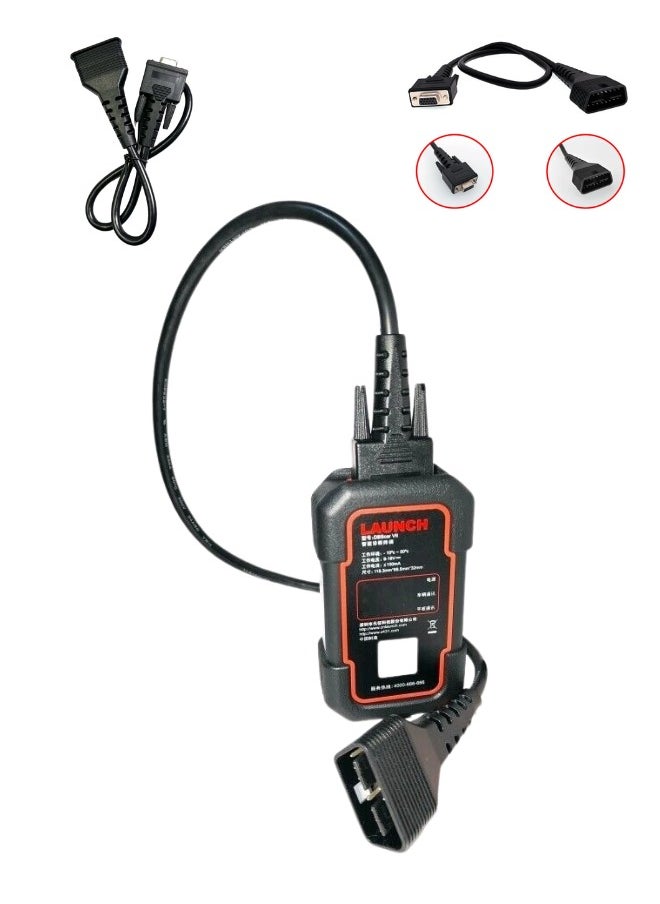 Launch Tech USA - Launch Dbscar 7 Main Cable Dp15 to obd Male 16Pin obd1 Extension Adapter Also Support Crp429C Crp429 Crp423 Crp479 Dbscar VII - Image 1