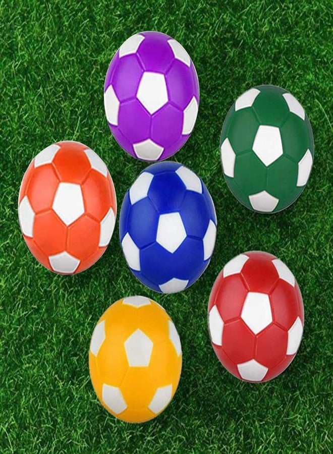 YUISI 6 Pcs Foosball Table Balls, 36mm Table Soccer Balls, Replacement Accessories for Tabletop Football Games, Indoor Table Football (Multicolor) - Image 2