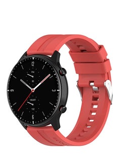 Watch 22mm Watch Band Compatible with Amazfit GTR 47mm Watch Band with Amazfit GTR 2 GTR 2e, Silicone Replacement Wristband Silica Gel Soft Plastic for Smart Watch  - Image 2