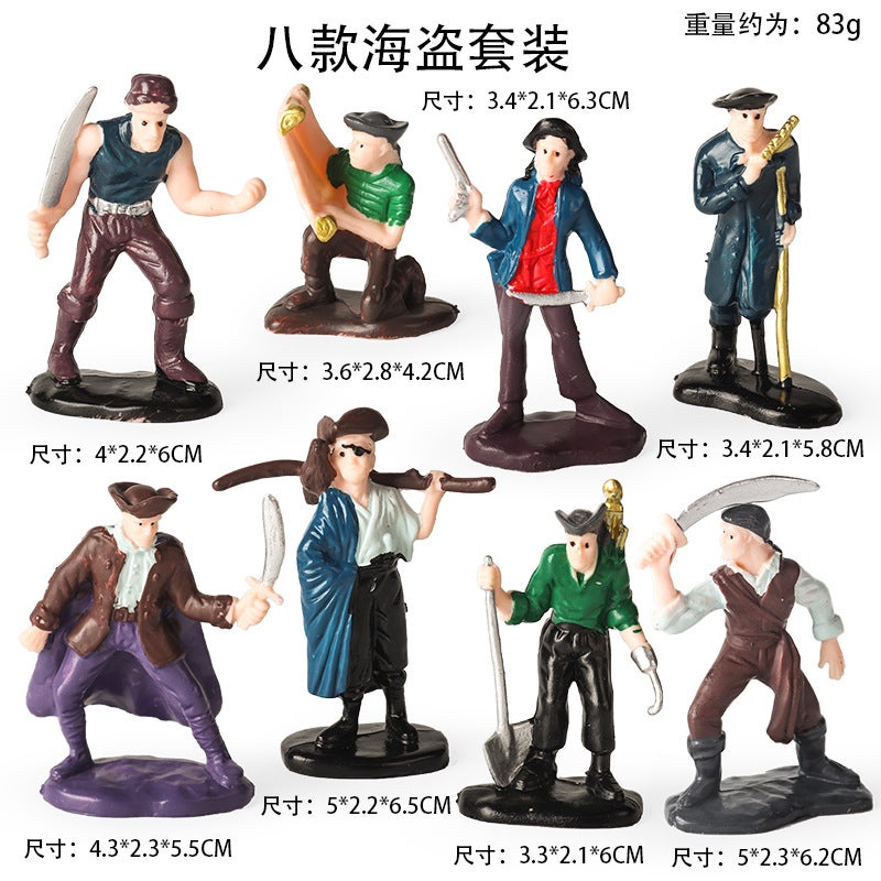 Simulation Cognitive Farmer Model Farmer Farmer, Farmer, Farmer, Farmer, Farmer, Policeman, Worker, Puppet Model Ornaments - Image 1
