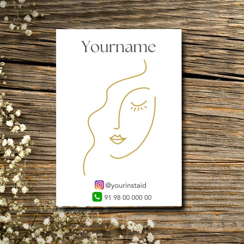 Yellow Nuts Personalized Earring Jewellery Display Cards Tags 48 Pcs Bracelet Necklace Packaging Decorative, 48 Labels - Image 1