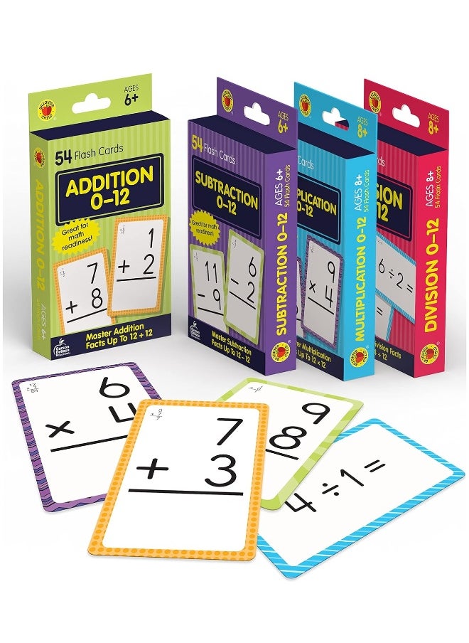 Brighter Child Math Flash Card Set  - Image 1