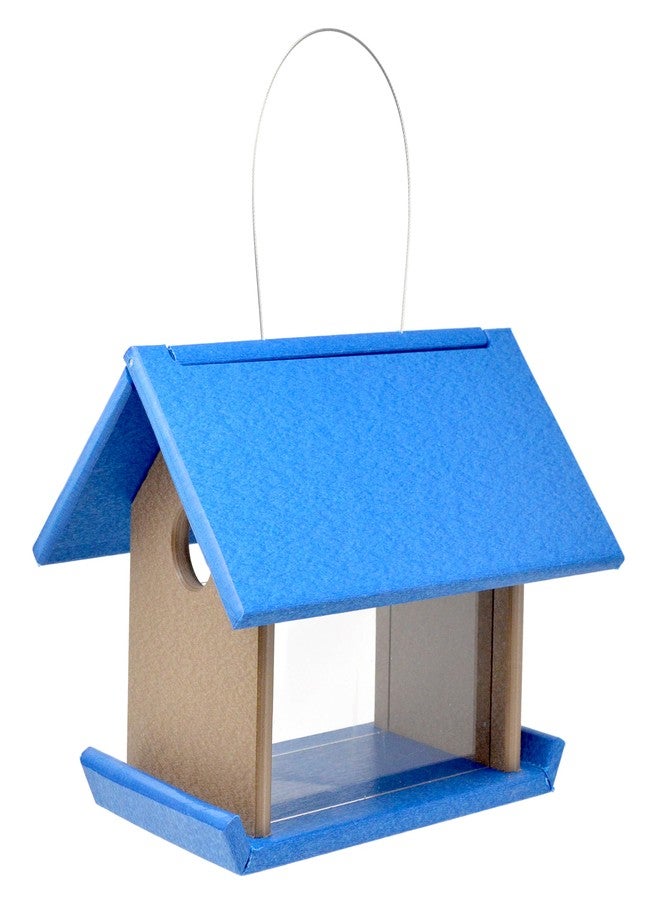 Songbird Essentials Mealworm Feeder Blue/Grey - Image 2