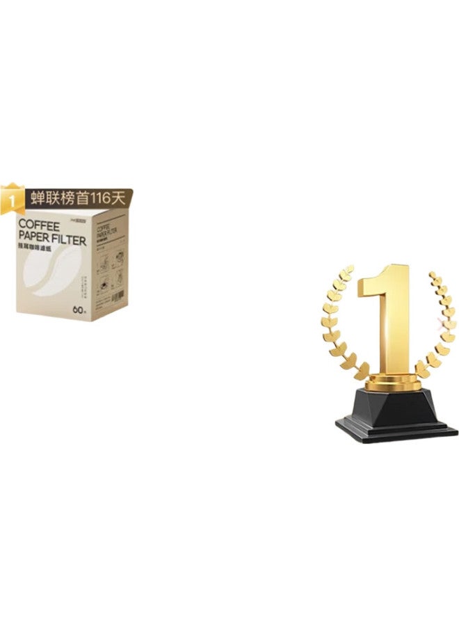 Pakchoice Portable Coffee Filter Bags, Drip Coffee Filters For Pour-Over, 60 Count - Image 2