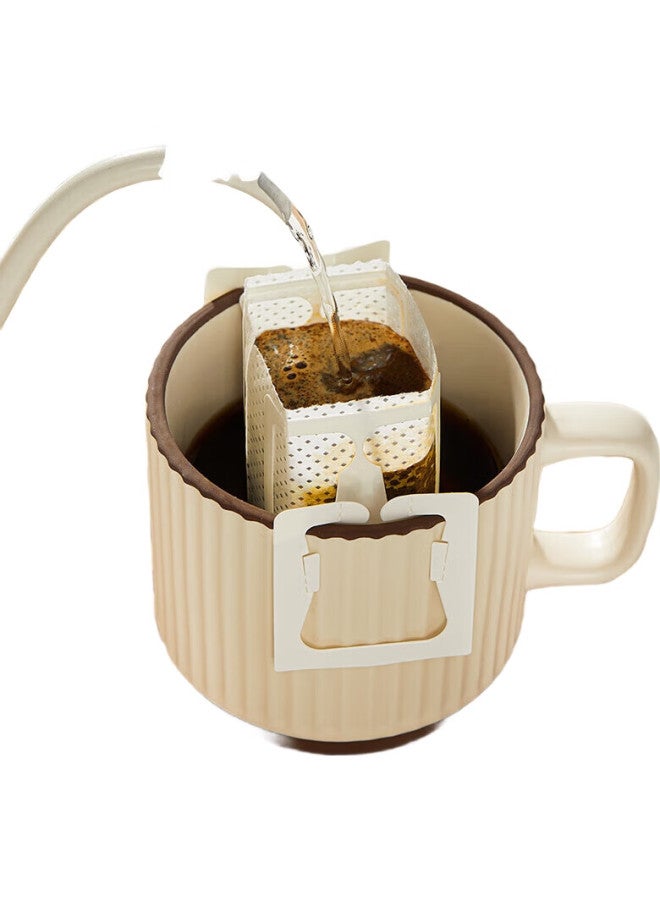 Pakchoice Portable Coffee Filter Bags, Drip Coffee Filters For Pour-Over, 60 Count - Image 1