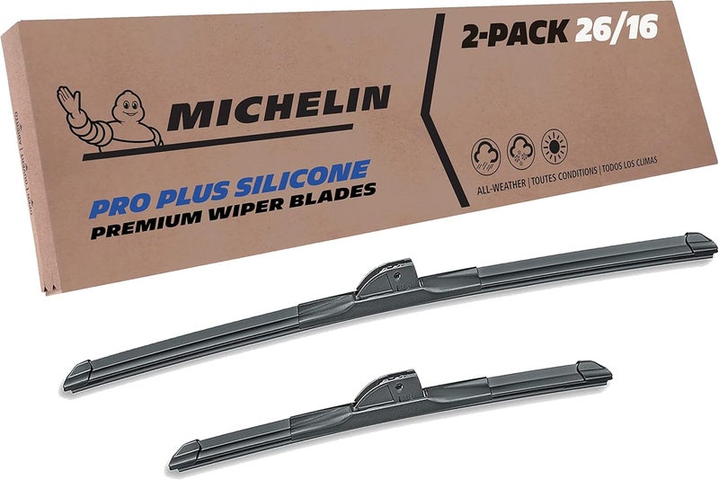 Michelin شفرات المساحات السيليكونية ميشلان برو بلس 26 و 16 بوصة حزمة مزدوجة - Image 1
