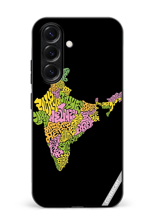 VR CREATIVE Protective Case Cover For Samsung Galaxy S25 Indian States Name Design Multicolour