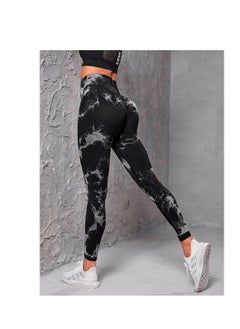 High-Waisted Marble Leggings for Women | Curve-Hugging Compression Pants for Workout and Yoga | Tummy Control & Anti-Cellulite Athleisure Leggings - pzsku/Z9B4DAE4B71569C3E0F99Z/45/_/1699592401/3a0953d0-3c6b-476f-800c-b8d1d37fe27e