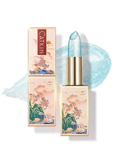 CATKIN CATKIN Lip Balm Tinted Color Changing Lipstick Ultra Hydrating Lip Moistrurizer Chapstick with Vitamin E Nourishing For Cracked & Dry Lips 0.12 oz C08 Mermaid  - Image 1
