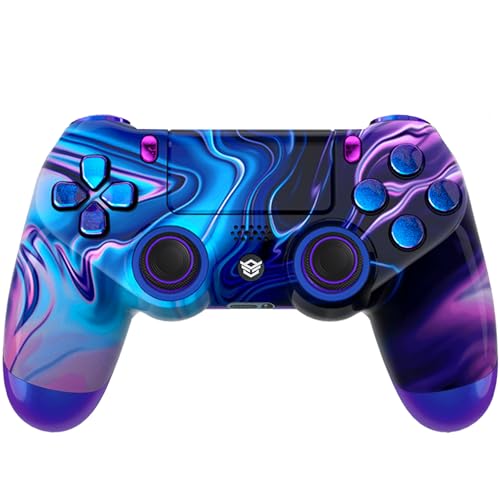 HEXGAMING NEW EDGE Wireless Controller Compatible with ps4-4 Back Buttons, 6 Profiles, Hair Triggers, Swappable Thumbsticks - Origin of Chaos - Image 2
