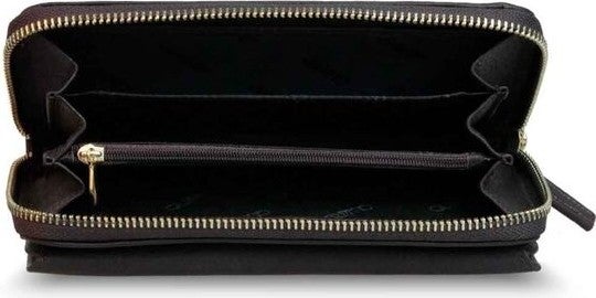 Guard Matte Brown Leather Women's Wallet  - Image 4
