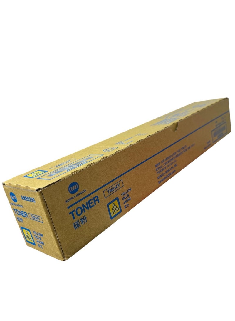تونر بيز هاب TN-514 أصفر 23,000 صفحة إنتاج / C458/C558/C658