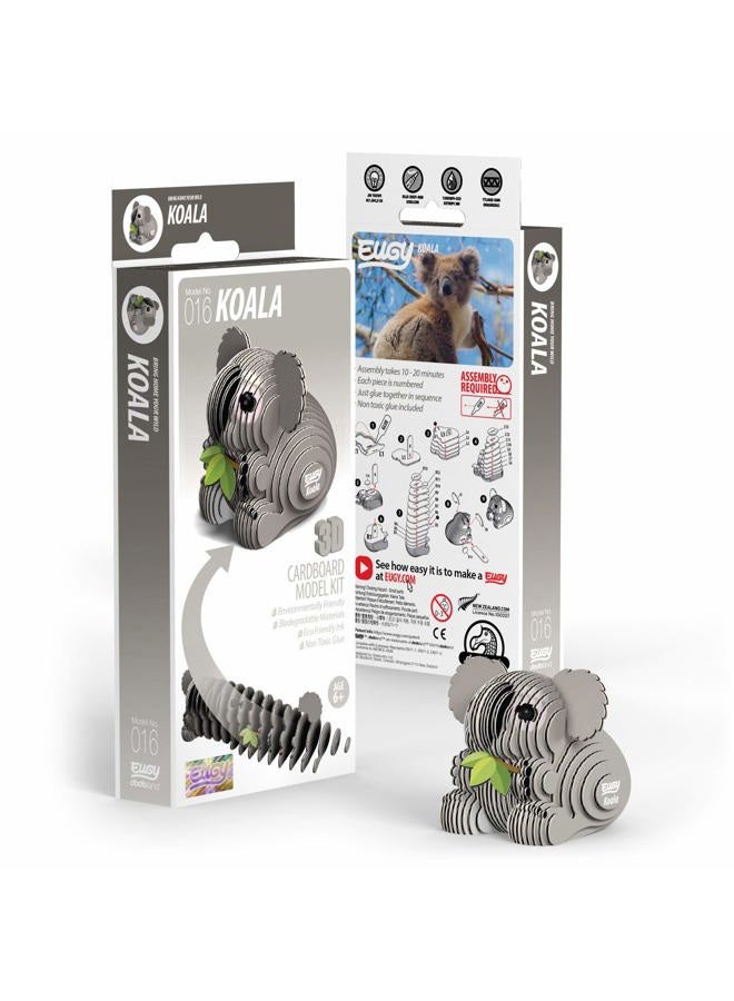 EUGY Koala 3D Puzzle, 30 Piece Eco-Friendly Educational Toy Puzzles for Boys, Girls & Kids Ages 6+ - Image 2