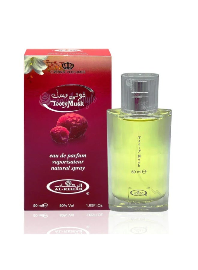 الرحاب للعطور عطر توتي مسك للجنسين 50 مل (عبوة من 6 قطع) - Image 2