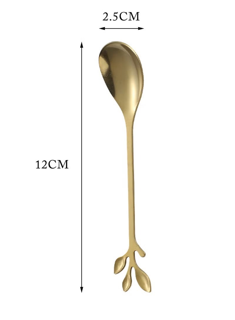 GIFT 10 PCS Stainless Steel Coffee Spoon Set - Image 2