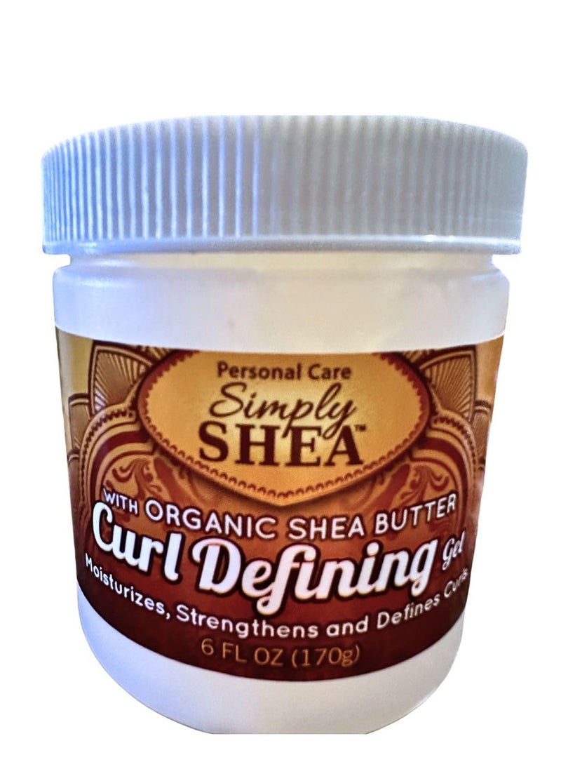 Simply Shea Curl Defining Gel with Organic Shea Butter (Paraben-free) - Frizz Control and Moisturizing Gel for Curly Hair (Pack of 3) 6 Oz, Clear - pzsku/Z9B4E00482C262E414E17Z/45/_/1739367434/47f4b7c6-026f-41f6-b4e1-50d8d650bc72