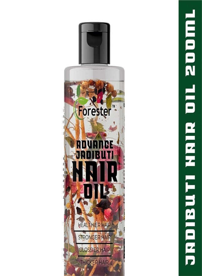 Forester Ayurvedic Jadibuti Hair Oil for Hair Fall Control and hair Growth with Natural Herb - 200 ml (Control Hair Fall and Breakage) - Image 2