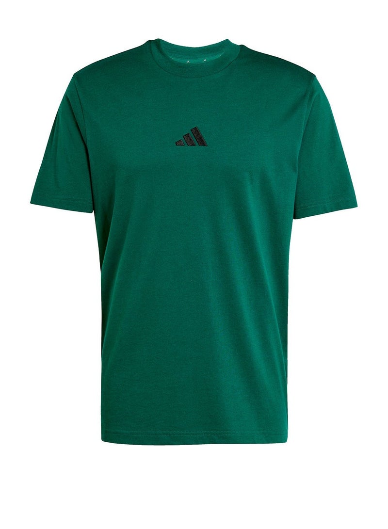 اديداس تيشيرت بشعار صغير من جيرسي مفرد - Image 5