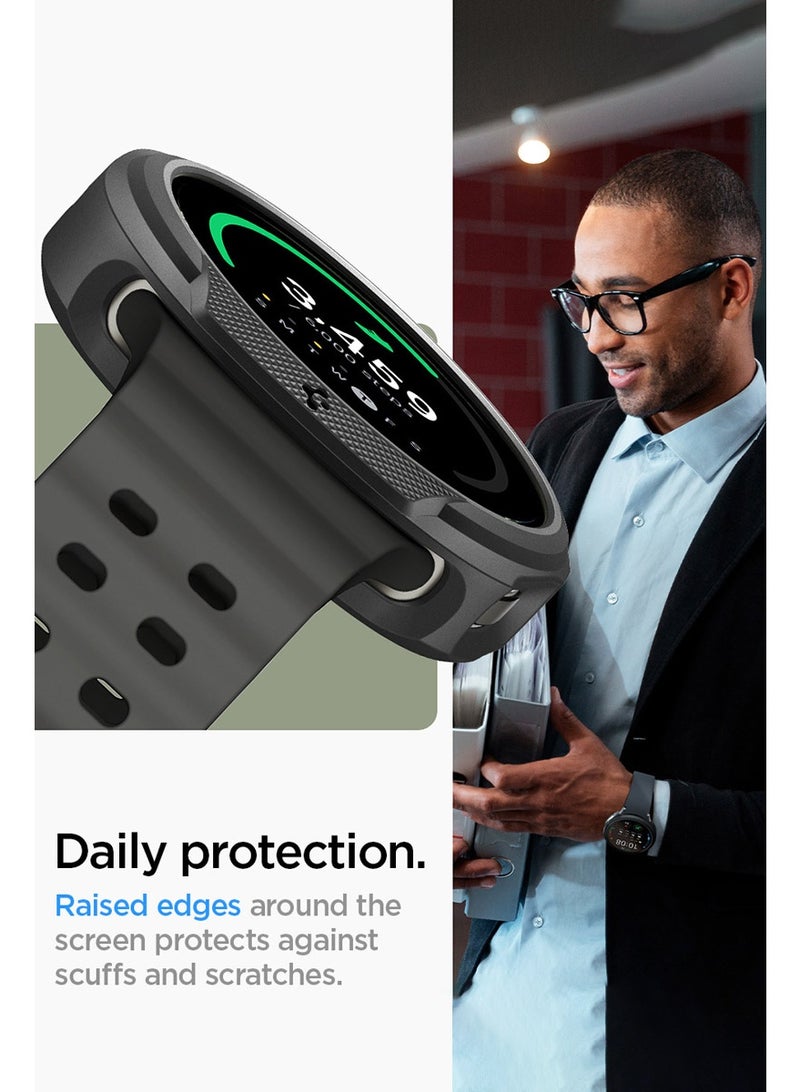 Spigen Liquid Air for Samsung Galaxy Watch 8 44mm Case Cover Flexible Lightweight TPU (2025) - Matte Black - Image 4