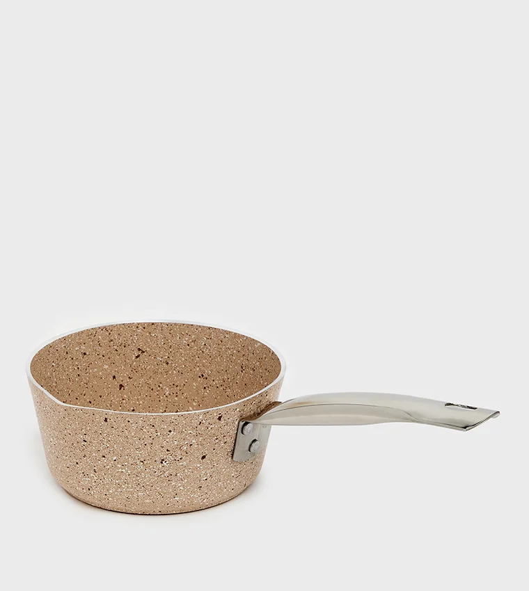 Sur La Table Granite Sauce Pan 16cm Cappuccino