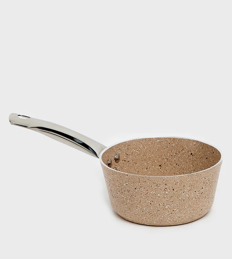 Sur La Table Granite Sauce Pan 16cm Cappuccino