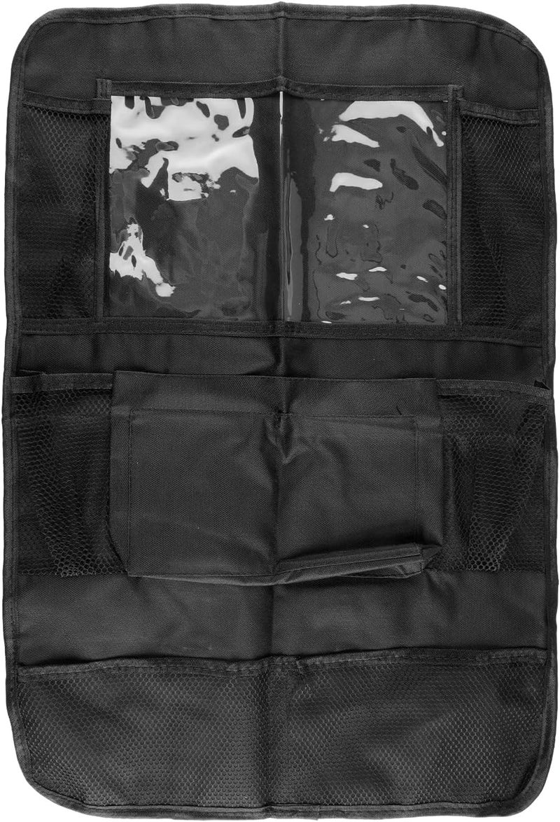 Tabanzhe Car Back Seat Organiser with Tablet Holder - 9 Pockets Waterproof Storage Bag - Image 1