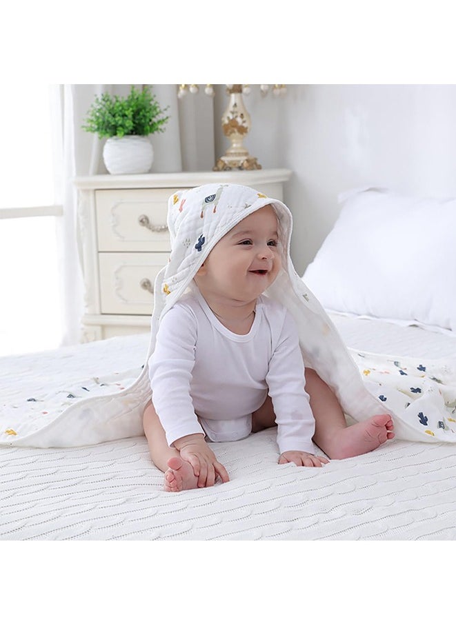 Generic Baby Swaddle Blanket Wrap Set for Newborn Swaddle Receiving Muslin Unisex infant Wrap Sleeping Cloth 100% Cotton Blanket  - Image 3
