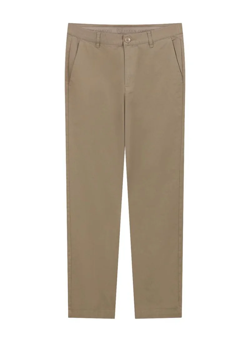 جيوردانو بنطلون رجالي قطني بقصة ضيقة وخصر منخفض