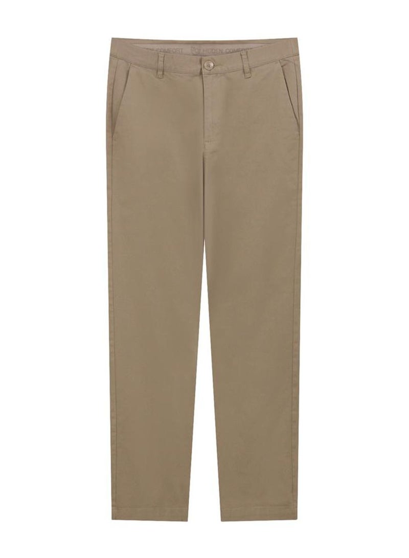 جيوردانو بنطلون رجالي قطني بقصة ضيقة وخصر منخفض - Image 1