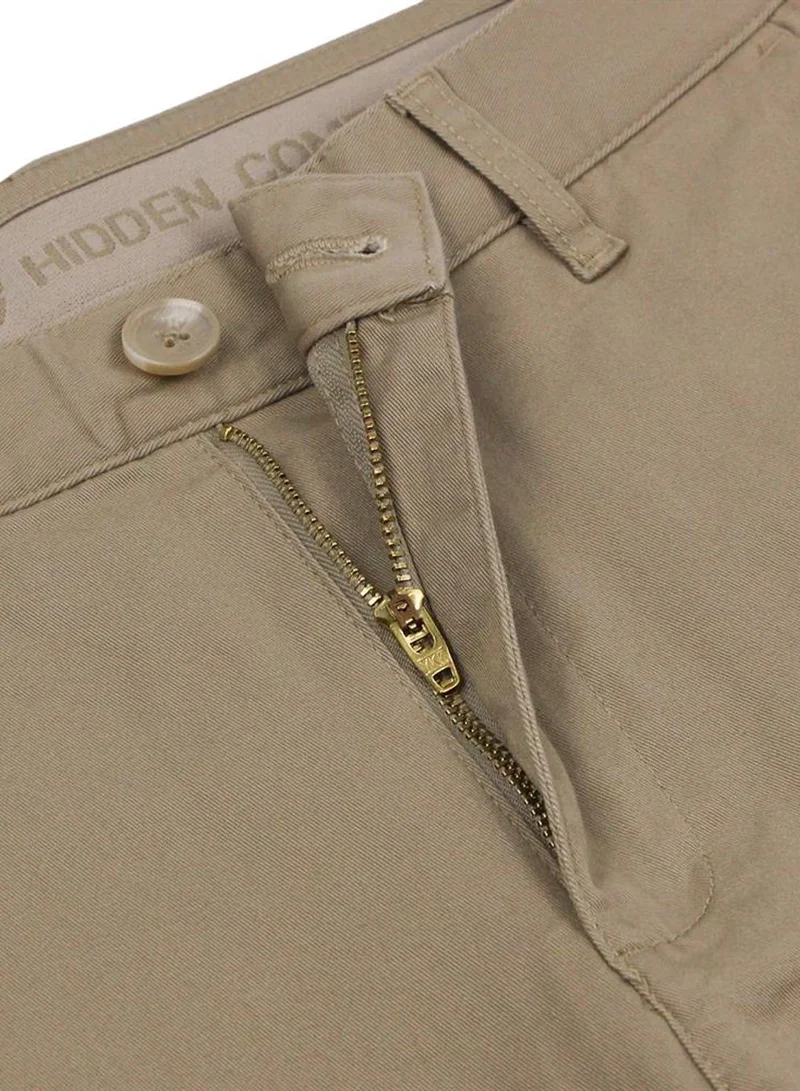 GIORDANO  Men’s Low Rise Slim Tapered Cotton Stretch Twill Khakis for Men | Best Price UAE