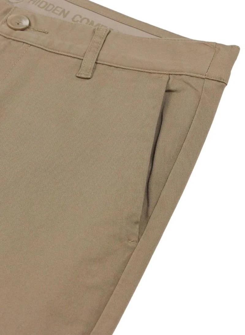 GIORDANO  Men’s Low Rise Slim Tapered Cotton Stretch Twill Khakis for Men | Best Price UAE