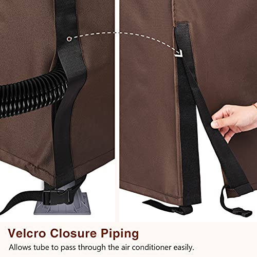 BRIVIC Air Conditioner Covers for Outside Unit Winter AC Covers for Outdoor Fits up to 24 x 24 x 30 inches - Image 5