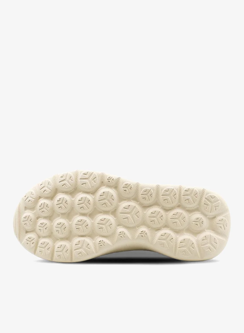Duozoulu Oyster Grey Cloud View Silk Wool Trainer  | Best Price UAE