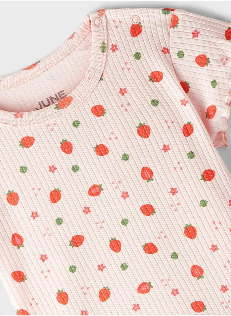 جون Kids Crew Neck T-Shirt And Short Sets