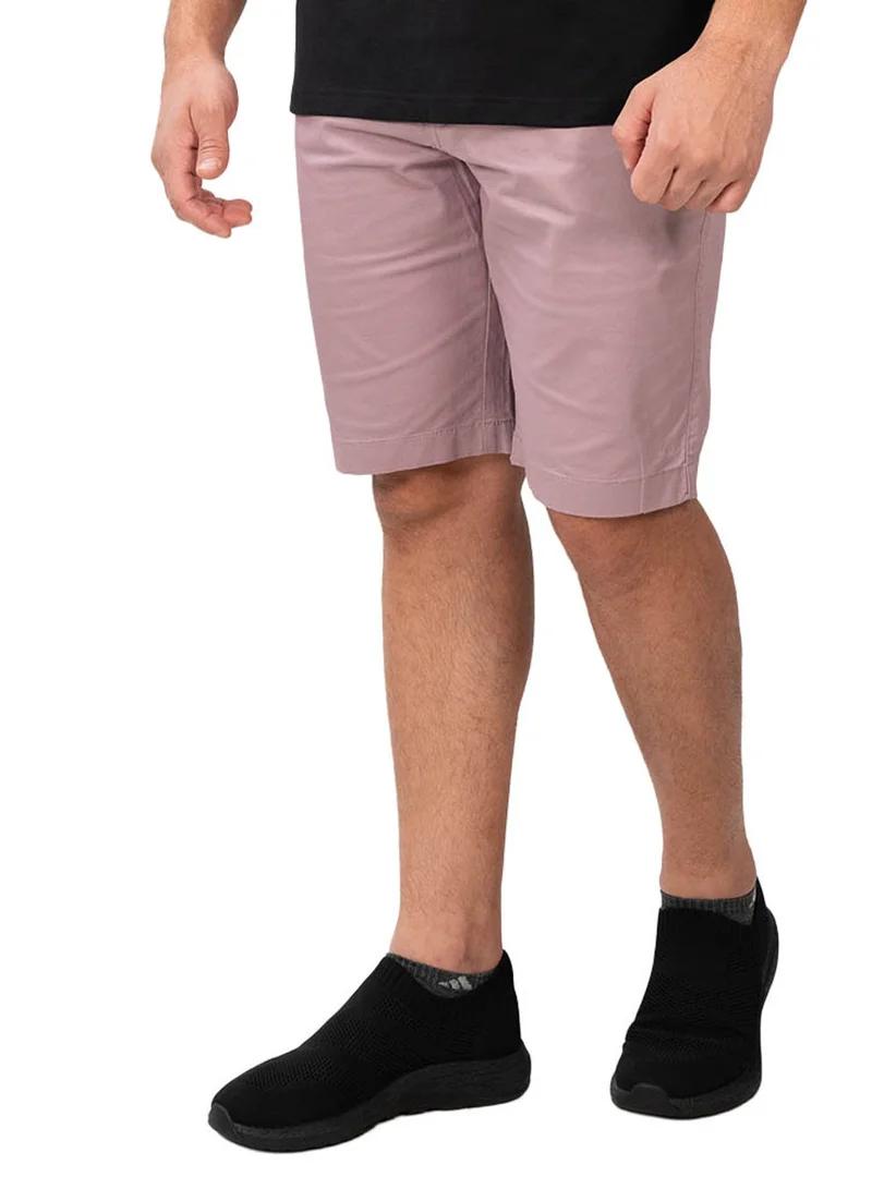 Men's Slim Fit Twill Bermuda Shorts