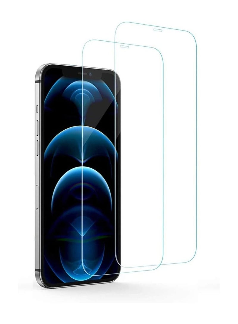 iPhone 13 Pro Max Tempered Glass Screen Protector Anti-Scratch with Alignment Frame Bubble Free Scratch Resistant