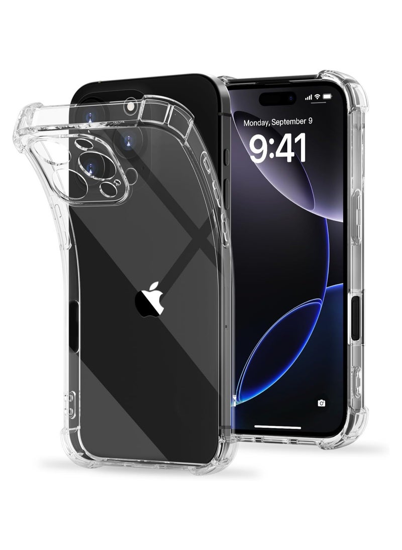 Generic - Transparent shockproof case compatible with iPhone 16 Pro Max - Image 1