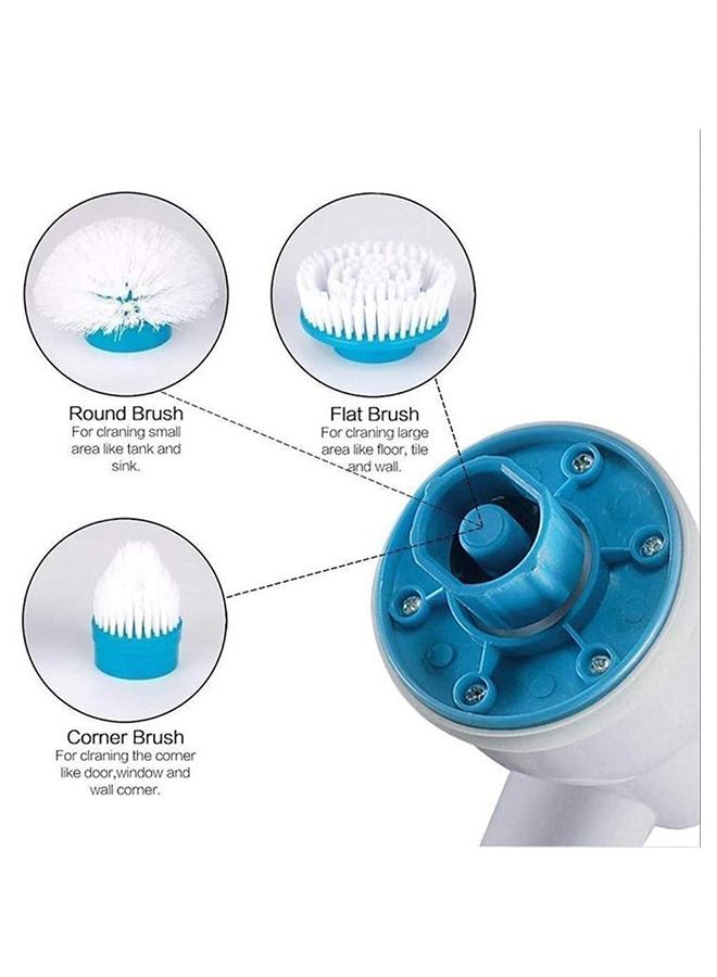 Rechargeable Extendable Clean Tool Scrubber Electric Spin Power Scrubbing Cleaning Brush for Floor Bathroom Wall Toilet Bathtub Swimming Pool Tire - Image 4