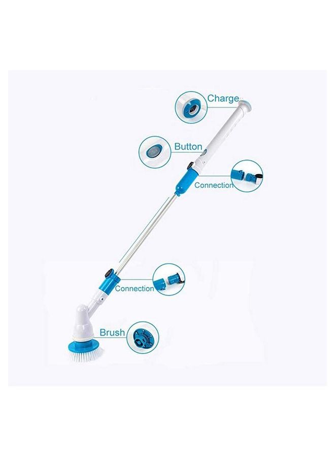 Rechargeable Extendable Clean Tool Scrubber Electric Spin Power Scrubbing Cleaning Brush for Floor Bathroom Wall Toilet Bathtub Swimming Pool Tire - Image 5