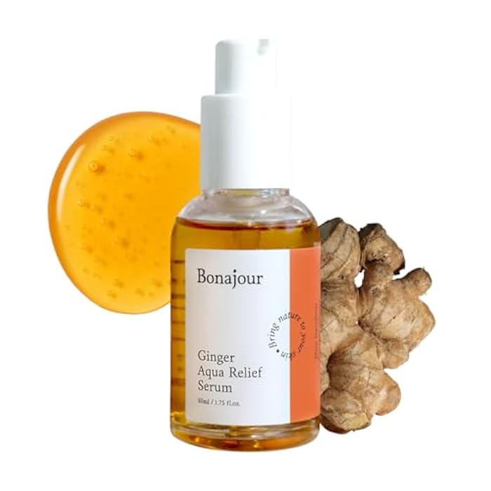 BONAJOUR [BONAJOUR] Ginger Aqua Relief Serum for Sensitive Skin, Slow Aging Serum - Image 1