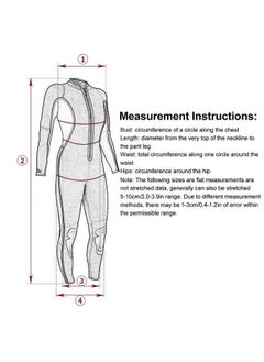 Arabest Women Wetsuit ,3mm Thickened Long Sleeve Thermal One Piece Diving Suit for Water Sports  - Image 4