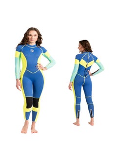 Arabest Women Wetsuit ,3mm Thickened Long Sleeve Thermal One Piece Diving Suit for Water Sports  - Image 1