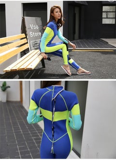 Arabest Women Wetsuit ,3mm Thickened Long Sleeve Thermal One Piece Diving Suit for Water Sports  - Image 5