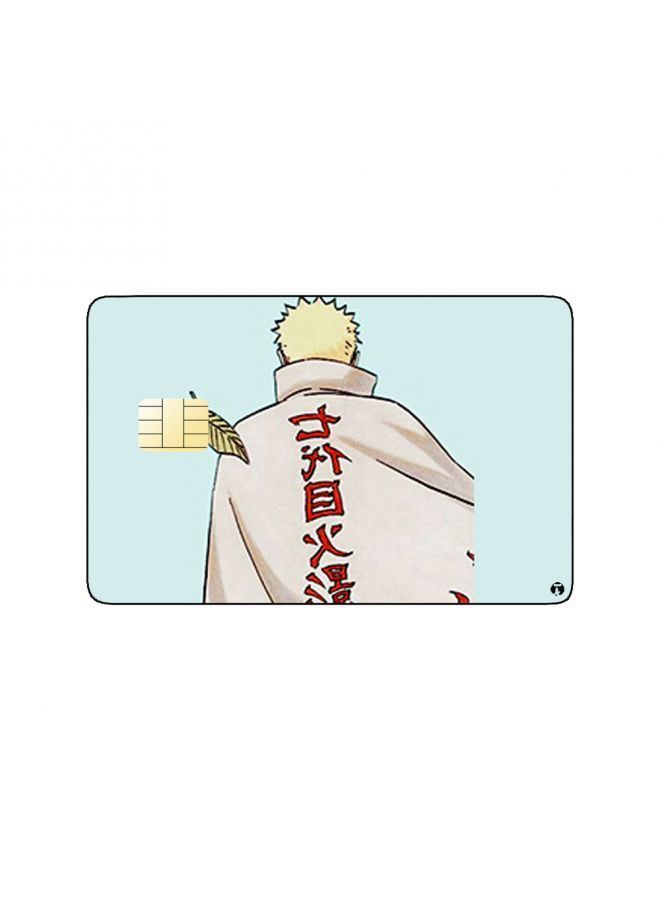 RKN PRINTED BANK CARD STICKER Naruto Shippoden Anime - Image 1