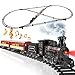Hot Bee Train Set Metal Train Toys with Luxury Tracks and Glowing Passenger Christmas Train Sets for Around The Tree with Smokes Lights Sound Toy Train Set for 3 4 5 6 7 Years Old Boys Gifts - Image 3